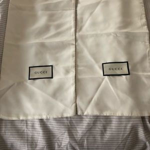 New Gucci dust bags
